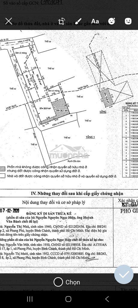 Bán nhà sổ hồng riêng 160m2 xã phong phú gần chợ phú lạc ql50 - 3