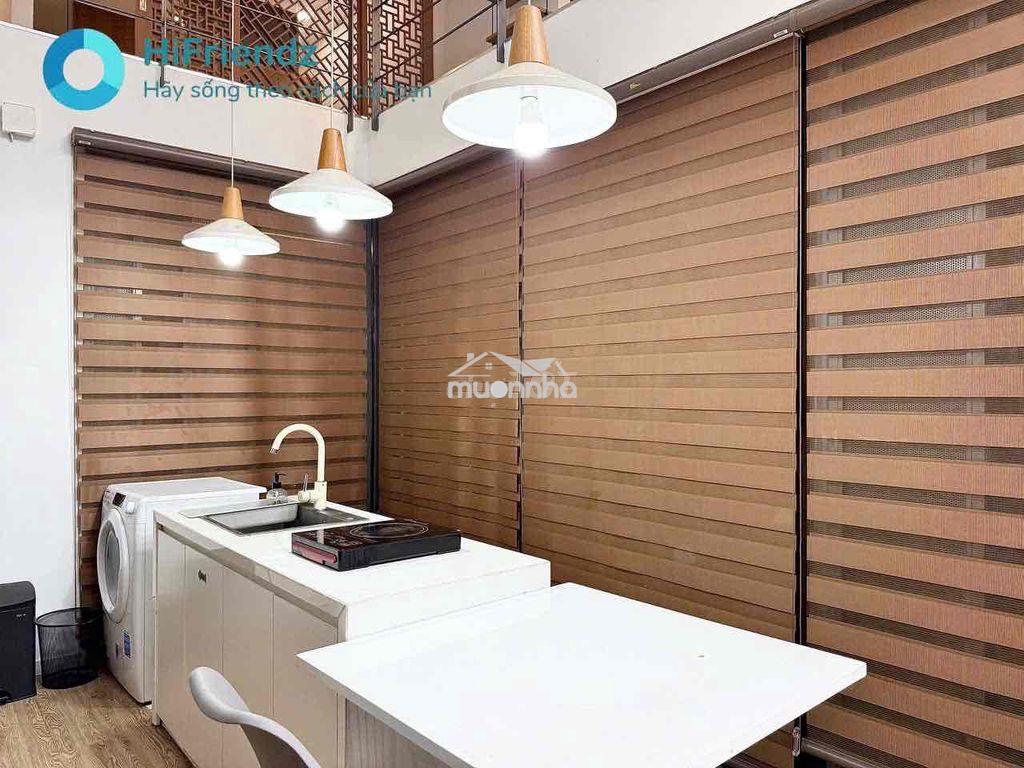 Cho thuê duplex ban công siêu bự full nội thất ngay cmt8 - q3 - 4