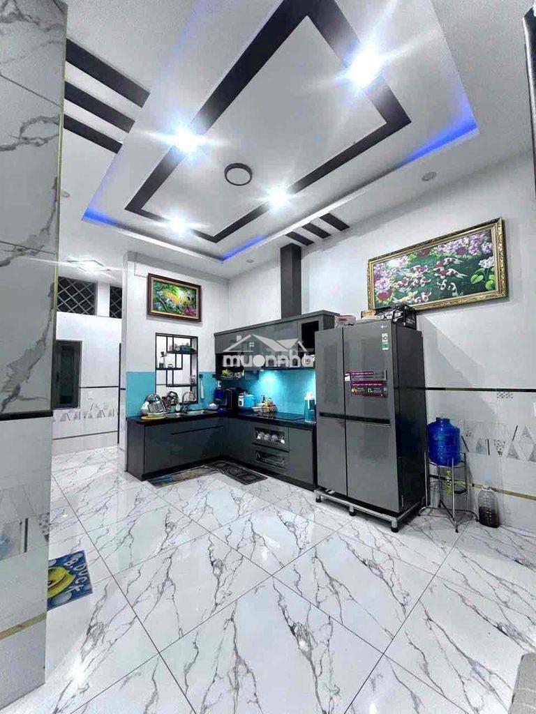 Bán nhà mái thái trệt lầu mp2: 7x23 full thổ cư -giá trọn gói 1tỷ 9 - 4