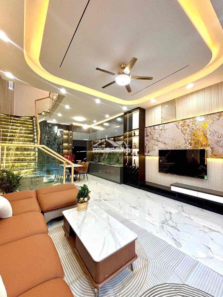 Siêu phẩm 3 tầng mới đẹp, 4 phòng ngủ đường 7m5 hoà xuân, đà nẵng - 2