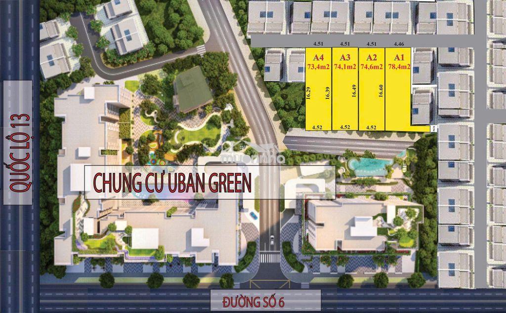 Hạ giá cần bán gấp lô a4 ngay đinh thị thi - chỉ 75tr/m2 - 3