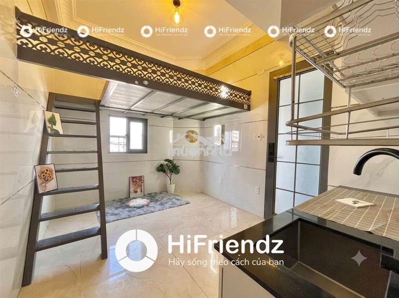 Căn hộ gác cao đủ tiện nghi sát cv phú lâm hậu giang kinh dương vương