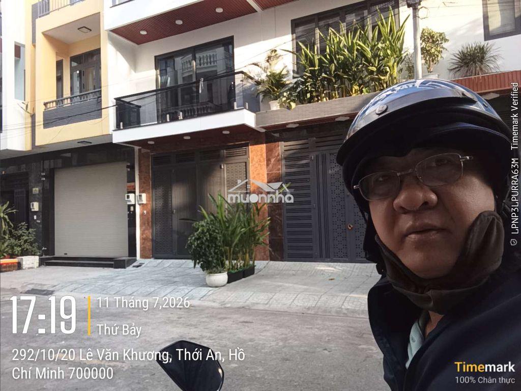 Nhà khu phân lô vip đường nhựa 12m - lê văn khương - 2