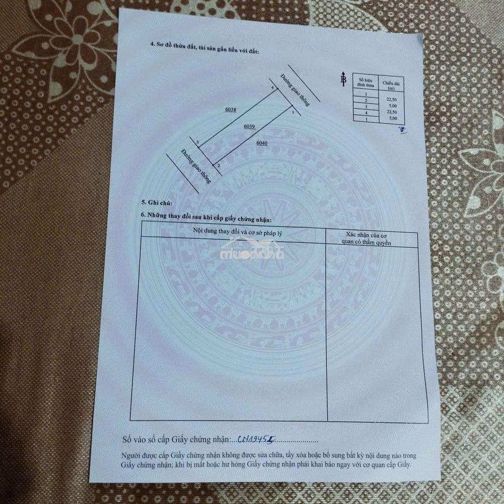 Bán 2 lô đất thổ cư liên kề đat 2 mặt tiền đườg đầu đuôi chính chủ ban - 4