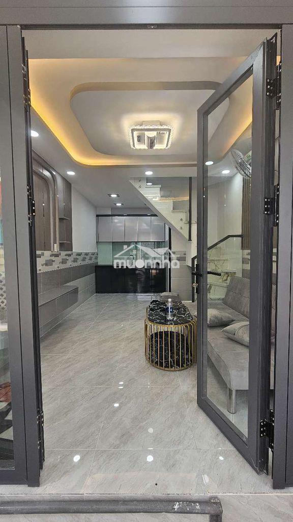 Nhà mớ gần chợ phước long 25m2 nhà 1 trệt 1 lầu