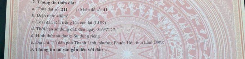 Bán đất mặt tiền quốc lộ 55, bình thuận - 3
