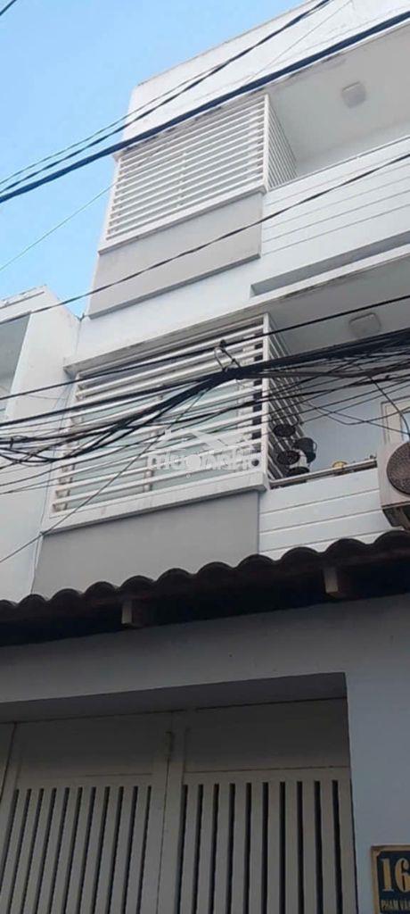 3,8 tỷ nhà 3 tầng 4x10, 4pn, ngay chợ nguyễn sỹ sách
