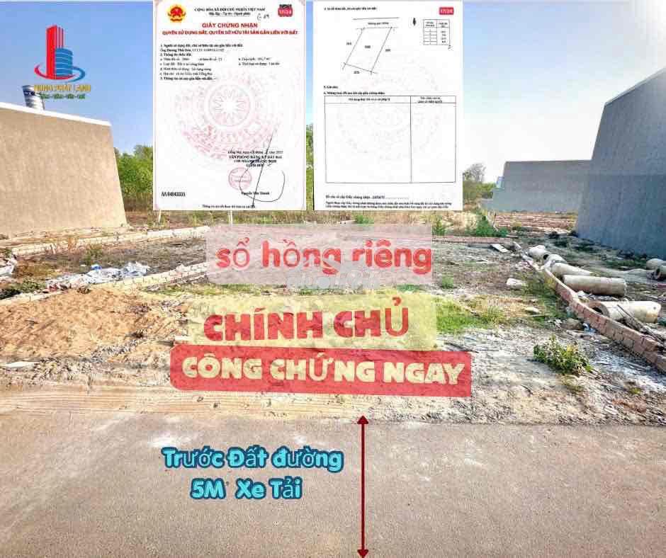 750m đất nền sổ sẵn, thổ cư 100%, ngân hàng hỗ trợ 80% - 3