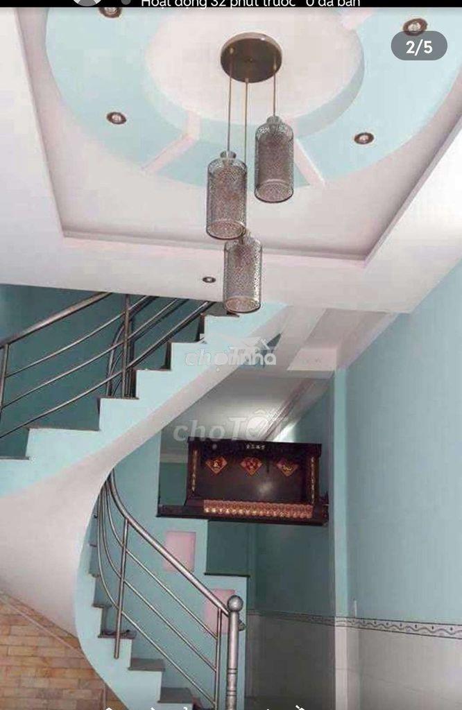 Cho thuê nhà 3 tầng siêu rẻ - hẻm xe hơi - 2