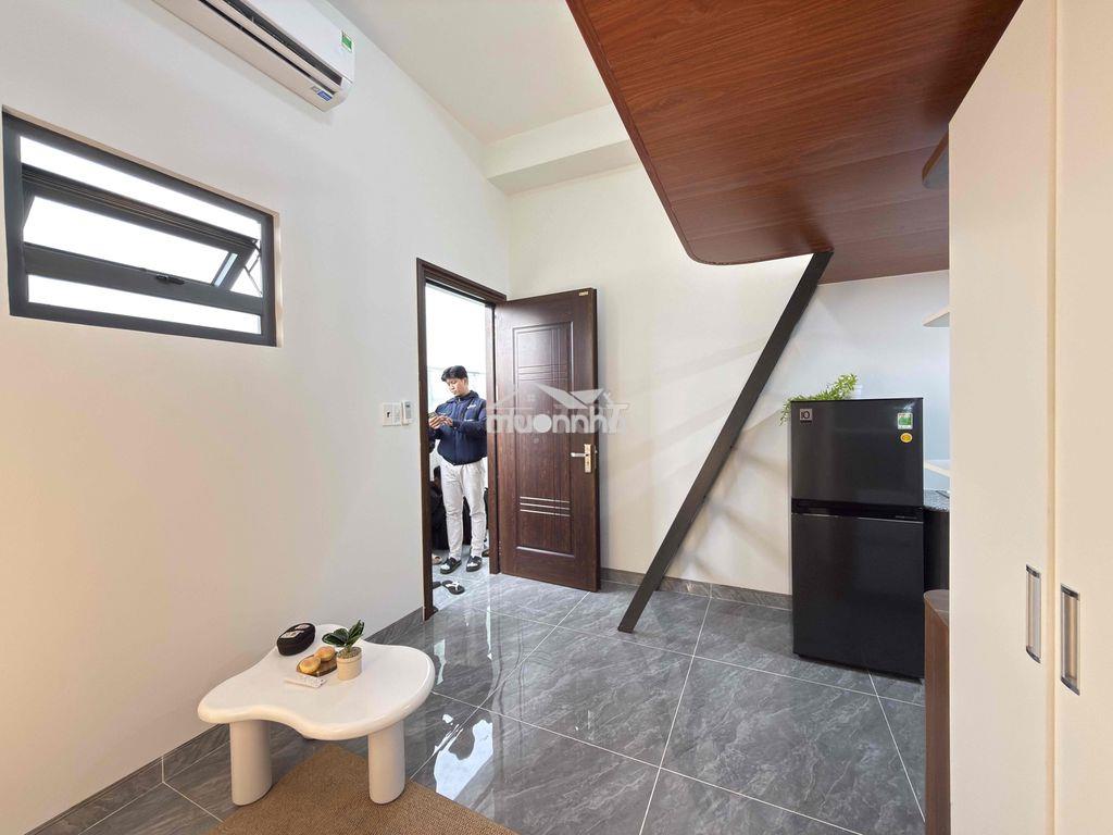 Cho thuê chdv có gác full nội thất thoáng gần nguyễn tất thành - 3