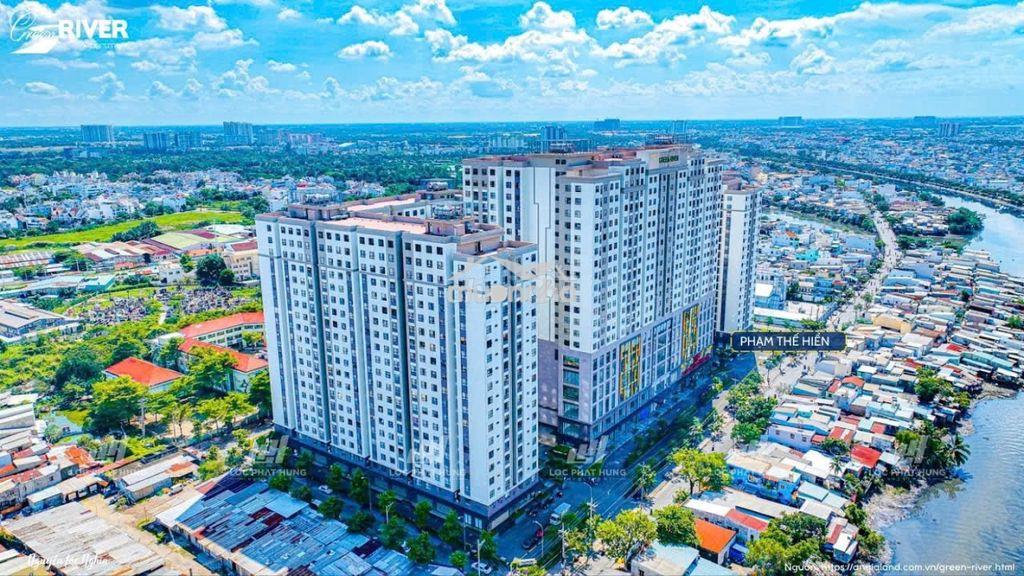 Chính chủ bán ch green river q8, dt 65m2/ 2pn, nhà mới, giá 2.77 tỷ - 3