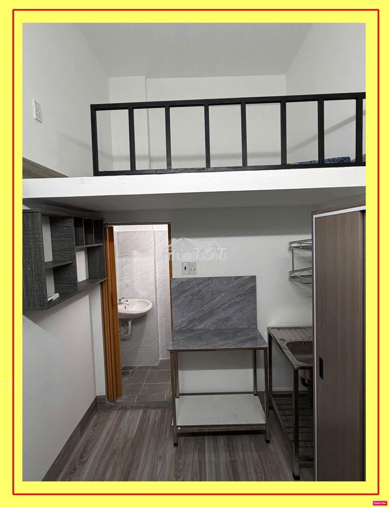 Phòng biệt thự bình lợi, full nội thất, có gác. chỉ cho 1 ng ở