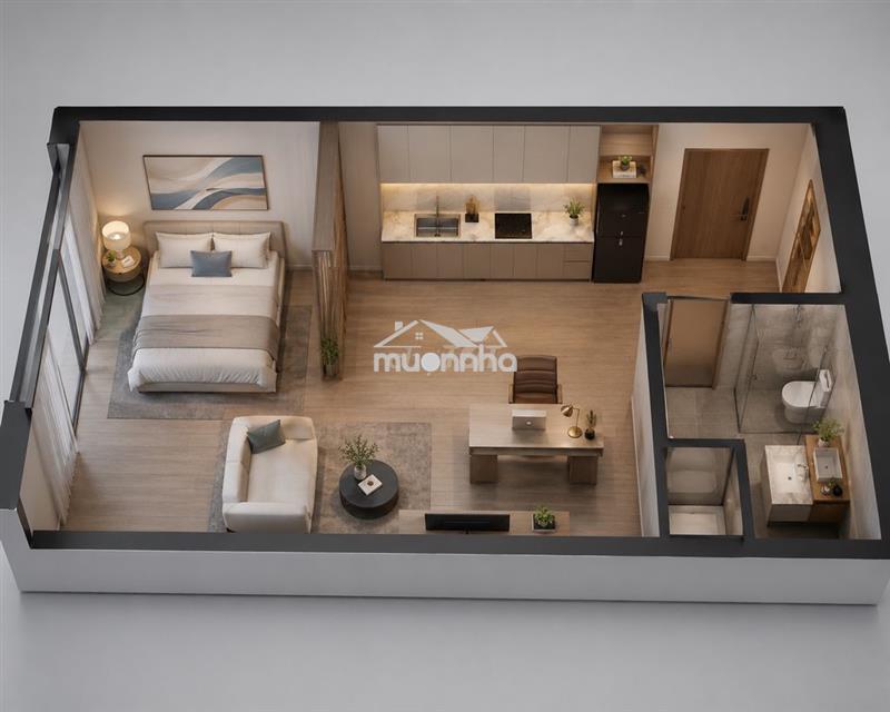 Officetel 31m2 - giá 2.8 tỷ chưa chiết khấu - 1pn1wc arcadia kiến á