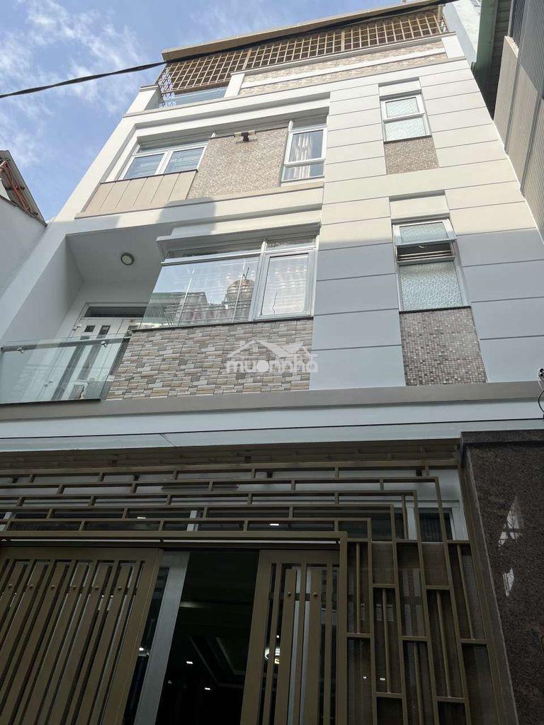 Cho thuê nhà mới 100% trệt 3 lầu 4pn 4wc nơ trang long
