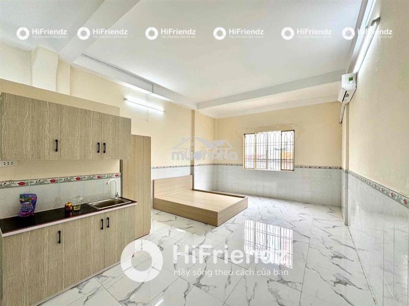 Căn hộ đầy đủ nội thất rộng 30m2 có cửa sổ trời gần công viên phú lâm