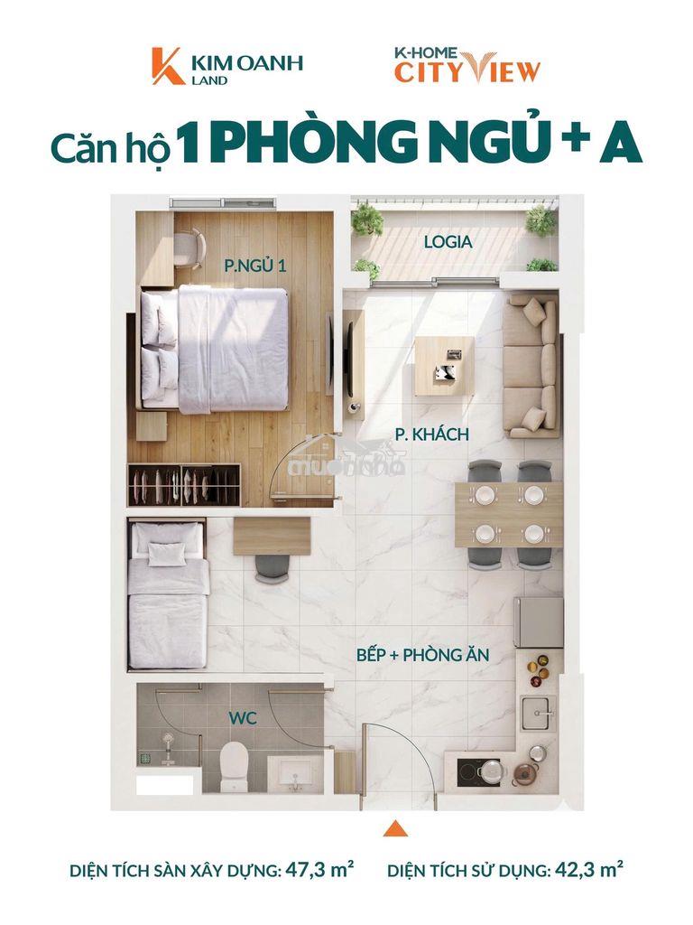 Căn hộ nhà ở xã hội k-home cityview biên hòa - 4