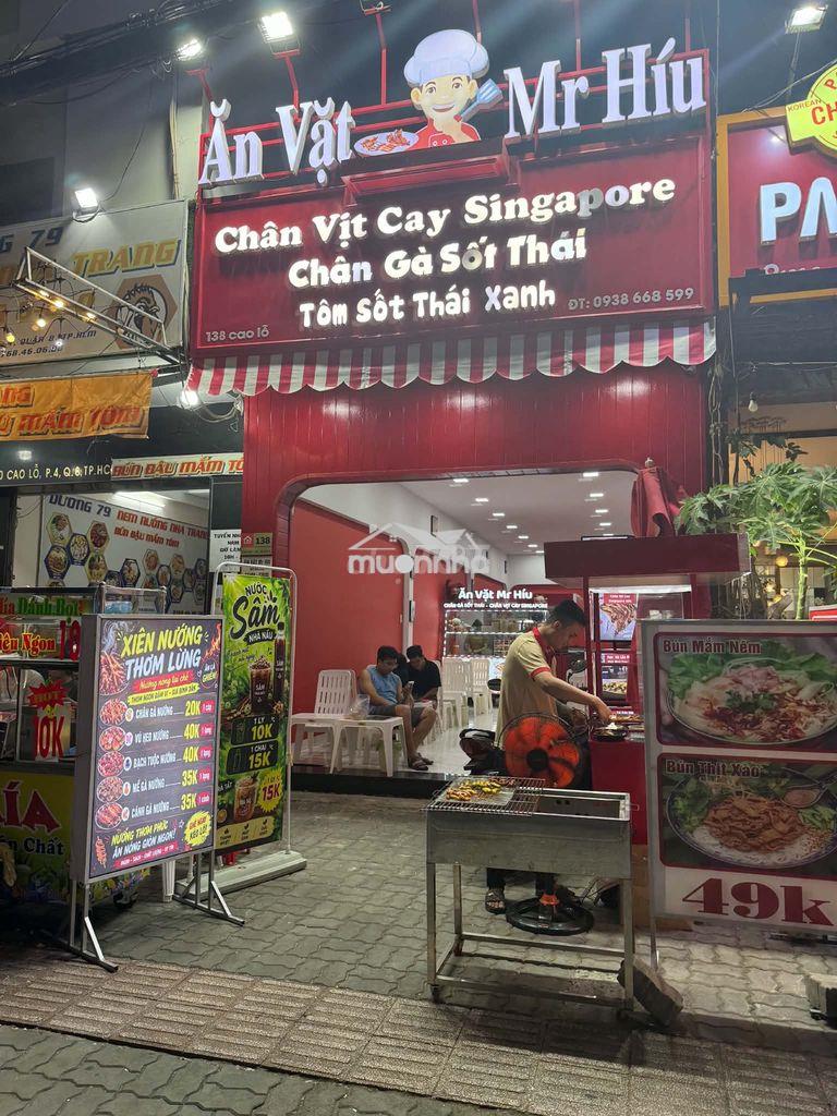 Sang nhượng quán ăn vặt mr híu food - 2