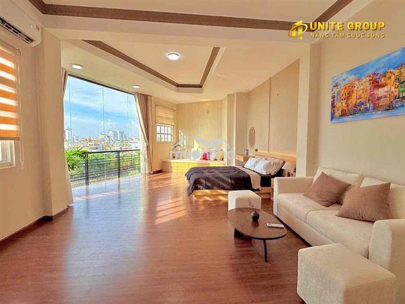 Cho thuê căn hộ 1pn 50m2 mới 100% view bờ kè - đường lý chính thắng q3