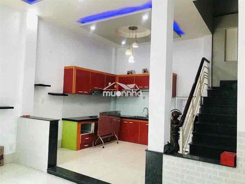 Nhà 1 trệt 2 lầu 3pn 3wc 7x8m hẻm xe hơi đường gò ô môi quận 7