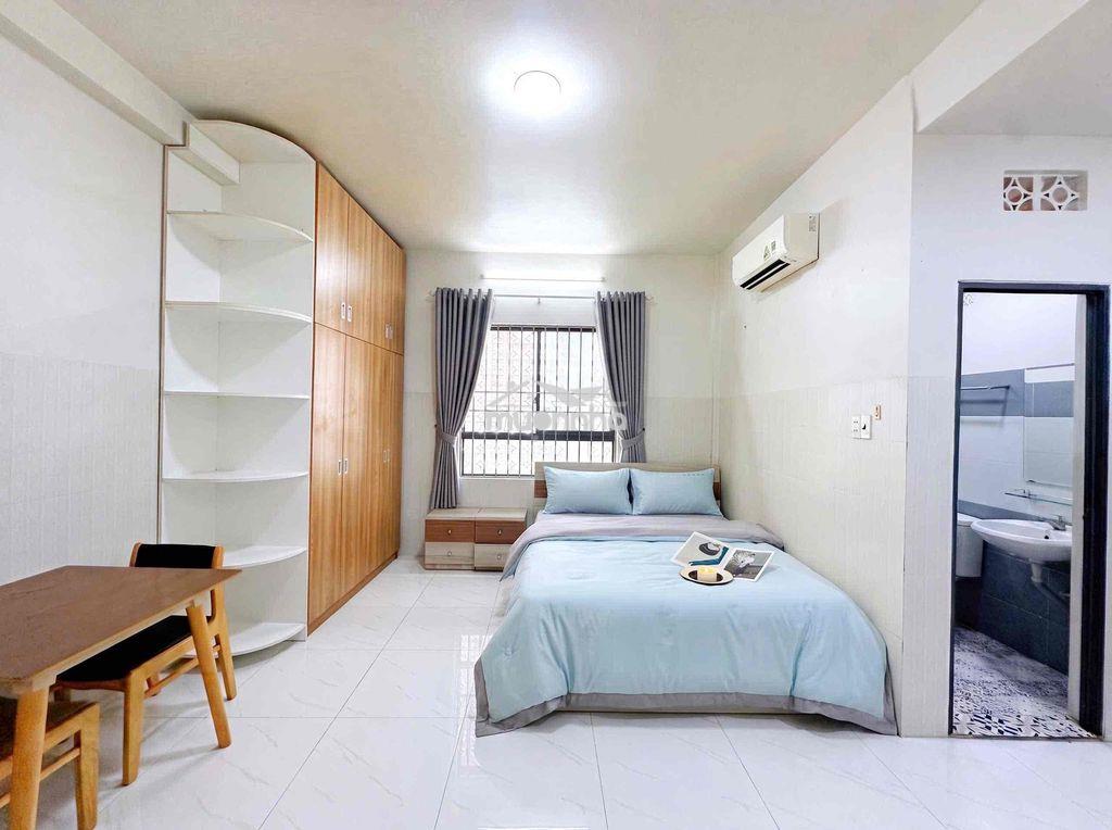 Studio cửa sổ trời, full nội thất - rộng 30m2, sát cầu nguyễn văn cừ - 2