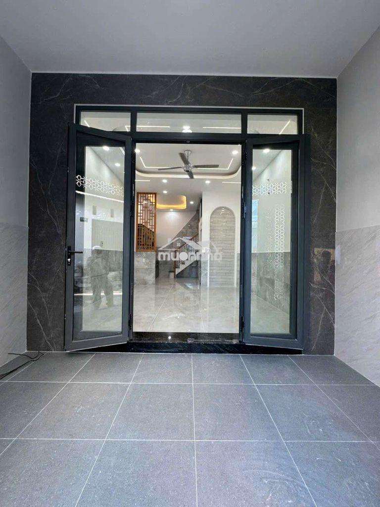 🍀Nhà mới hẻm xe hơi 6x9m 1 máy lạnh lê văn quới
