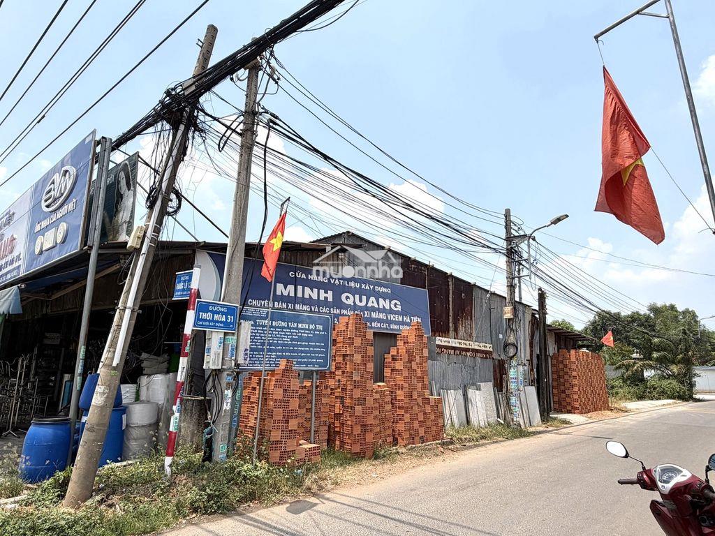 Cho thuê mặt bằng lô góc, mặt tiền quốc lộ 13, gần cổng phụ mỹ phước 3 - 3