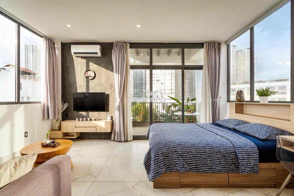 [Q2]🏡 cho thuê căn hộ - full nội thất - trung tâm - hàng xanh - 4