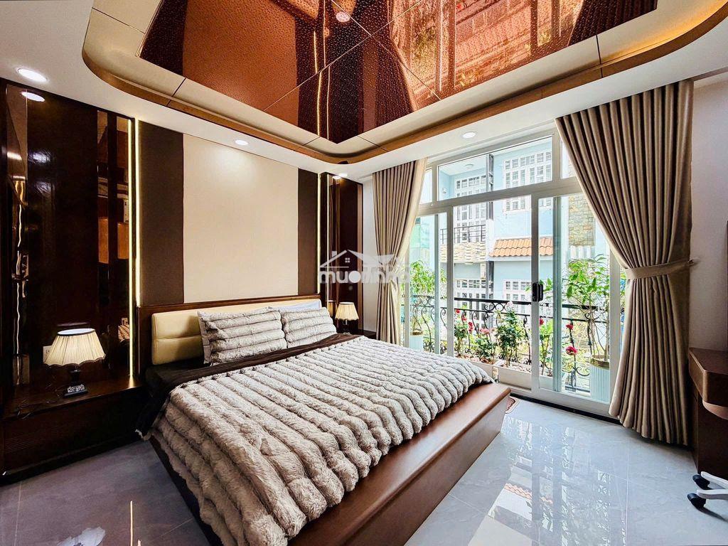 Siêu phẩm thang máy! nhà 5 tầng ngay nguyễn văn khối p.9 gò vấp, 4x17m - 2