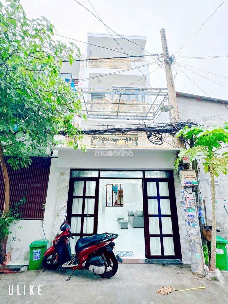 Cho thuê nhà 1/ lê văn quới: 4mx13m 1 trệt 3 lầu, 4pn 4wc