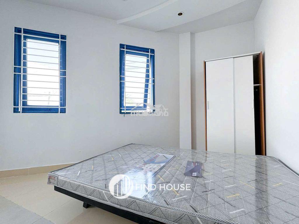 Studio 4 cửa sổ mặt tiền full nội thất máy giặt riêng - 3