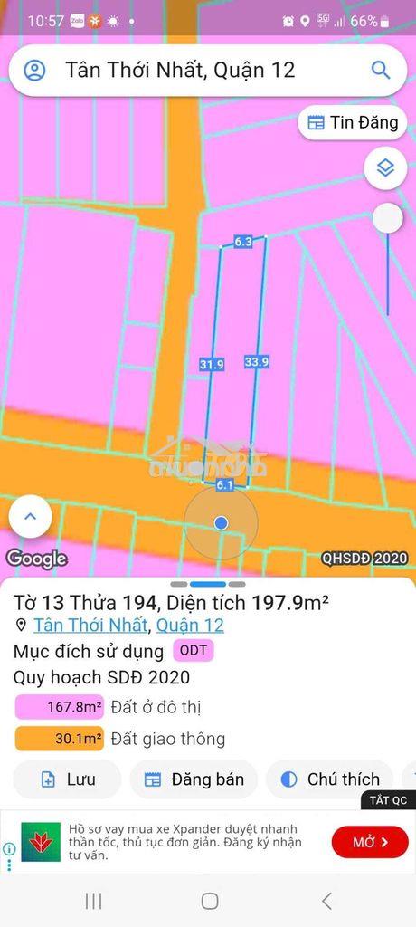 Mt dãy trọ c4 dt khủng 6x32 nh6.3 . shr tn 30tr/1th giáp tân bình - 2