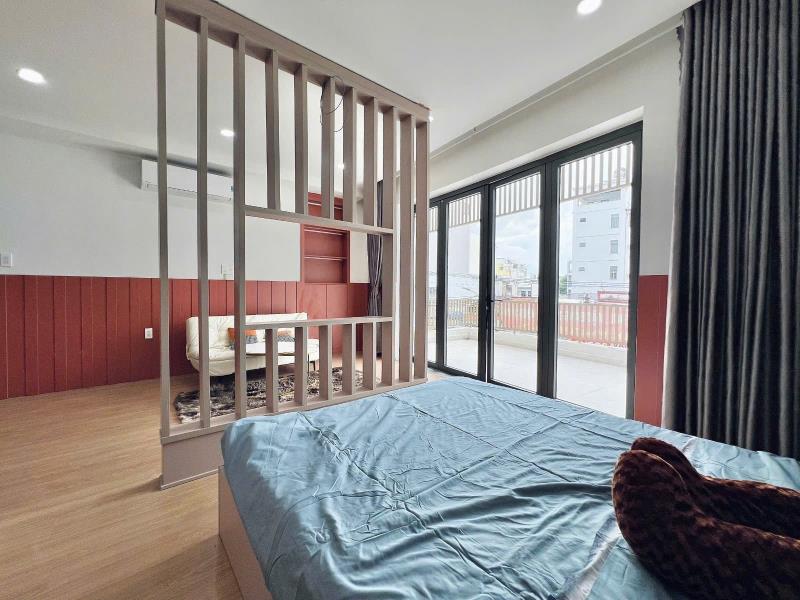Cho thuê 1pn tách bếp - balcony lớn - thang máy ngay cầu thị nghè, thảo cầm viên gần ngã tư hàng xanh - 4