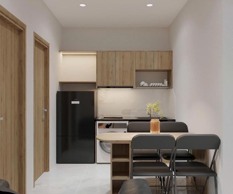 Toà studio/2pn cho nuôi pet mới xây nội thất xịn khu đồng đen, bàu cát - 2