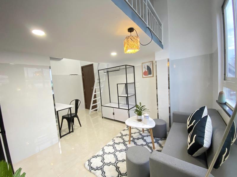 Phòng trọ thang máy, đầy đủ nội thất ngay chợ bà chiểu gần bùi hữu nghĩa, điện biên phủ, lê văn duyệt, gần đại học hồng bàng, uef, hutech - 4