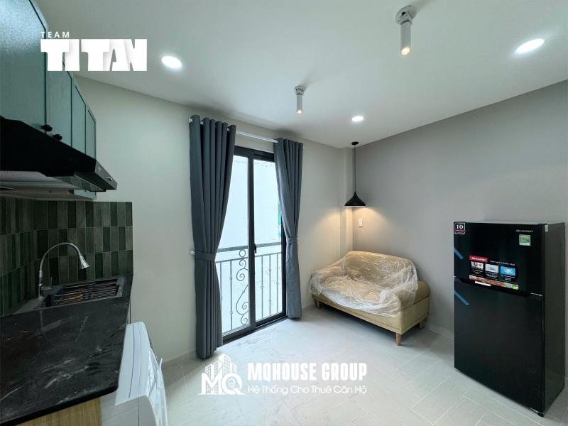 Khai trương 1pn 2 ban công, nhà thang máy hầm xe rộng, ngay ngã tư hàng xanh, điện biên phủ, đại học hồng bàng, uef , hutech, nguyễn gia trí, ung văn khiêm, lê văn duyệt - 4