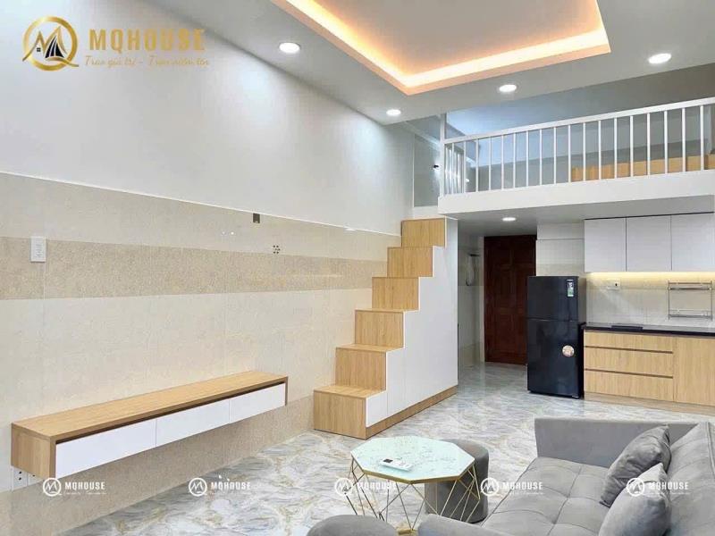 Cc mini cho thuê duplex siêu rộng - view kính full nội thất ngay đại học văn hiến - 4