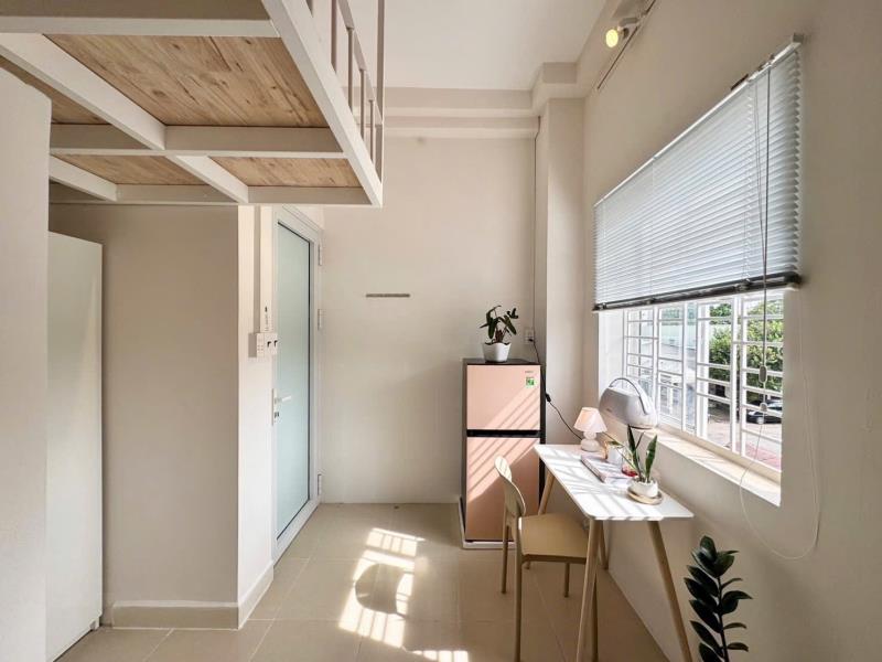 Phòng trọ mới xây kế công viên lê thị riêng - huflit ba gia quận tân bình  - 2