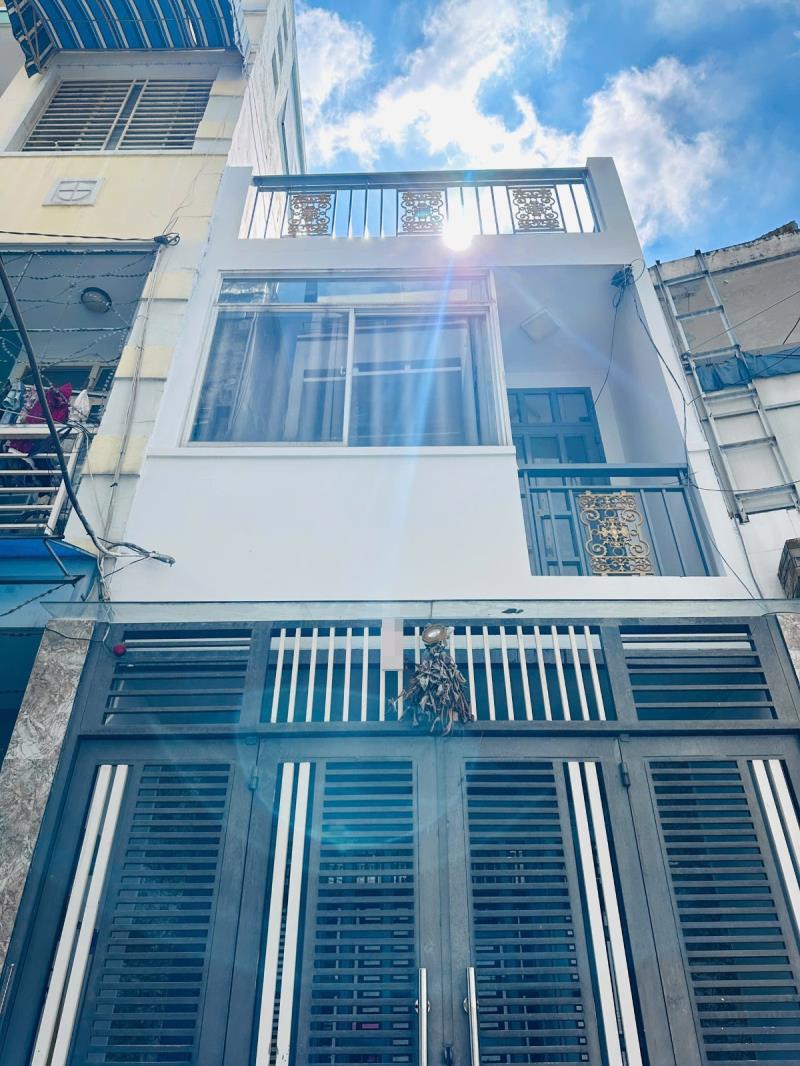 Bán nhà mới hẻm 4m nguyễn thanh tuyền - kế bên ks đệ nhất, 3.4x8m [nở hậu 5.5m]. chỉ 5.8 tỷ