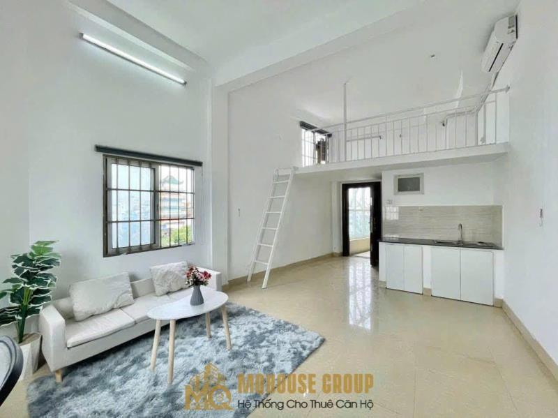 Cho thuê căn hộ gác 40m² – gần đại học văn lang, ngay đặng thùy trâm 