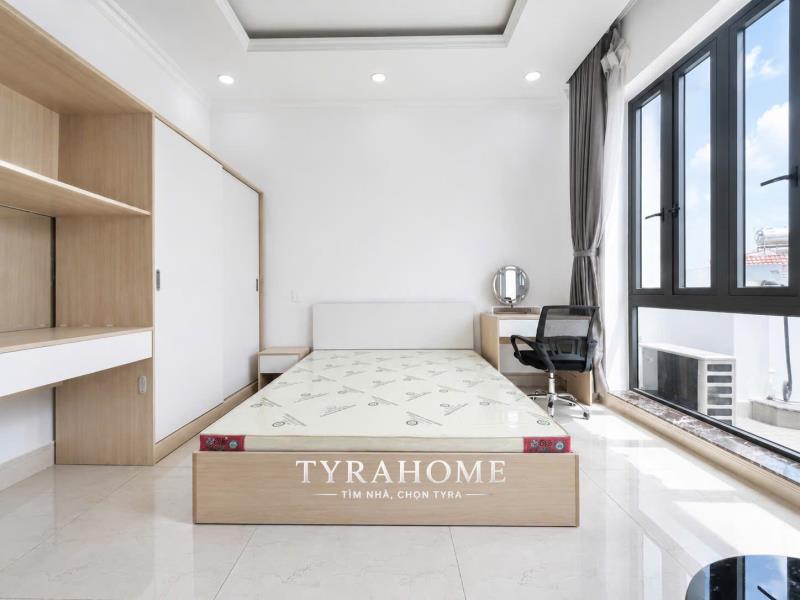 Căn hộ studio bancol 55m2 full nội thất, thang máy, khu dân cư văn minh, yên tĩnh ngay công viên gia định
