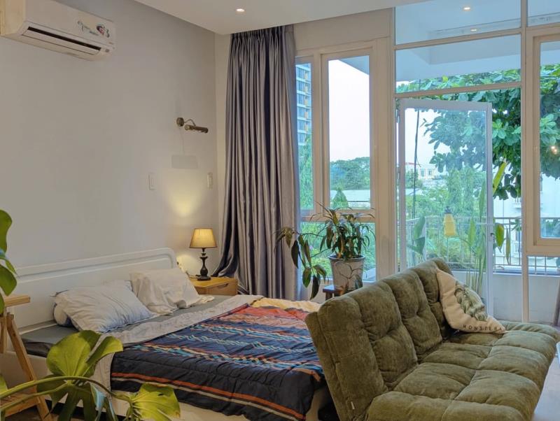 Cho thuê hệ thống căn hộ 1pn 2pn 60m2 đường bạch đằng thuận tiện đi sân bay tsn, nhà ga t3 - 2