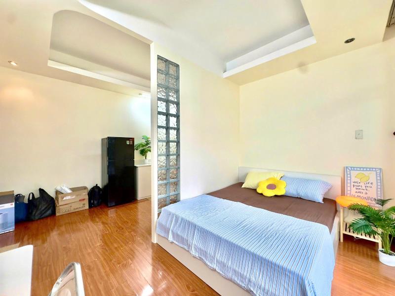 Cho thuê căn hộ 1pn bancol 45m2 có máy giặt riêng, vibe homestay cực chill nhà mới 100% ngay trục đường nguyễn văn đậu - 2