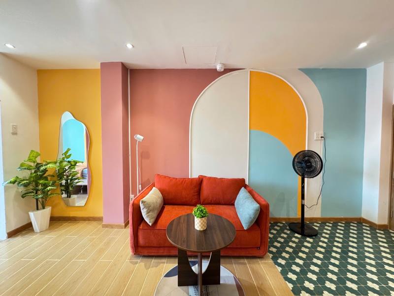 🏡 Căn hộ cao cấp full nội thất - phong cách retro, bồn tắm thư giãn - 1 phòng ngủ - sân bay tân sơn nhất - nguyễn văn trỗi, phú nhuận 🌈🛁 - 4