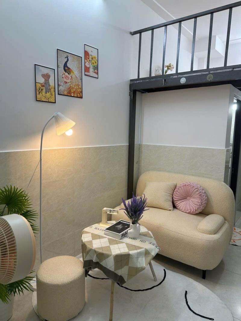 Căn hộ có gác 25m2 ngay đặng thùy trâm, gần đại học văn lang - 2