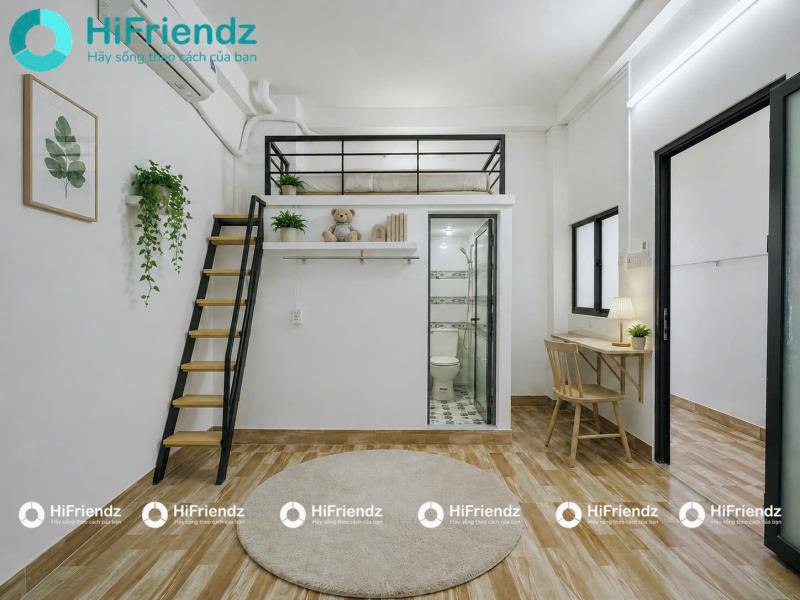 Cho thuê phòng có gác 20m2, cửa sổ trời, full nội thất ngay nguyễn gia trí, bình thạnh gần ngã tư hàng xanh, gần trường đại học hutech, hồng bàng, ngoại thương, giao thông vận tải - 3