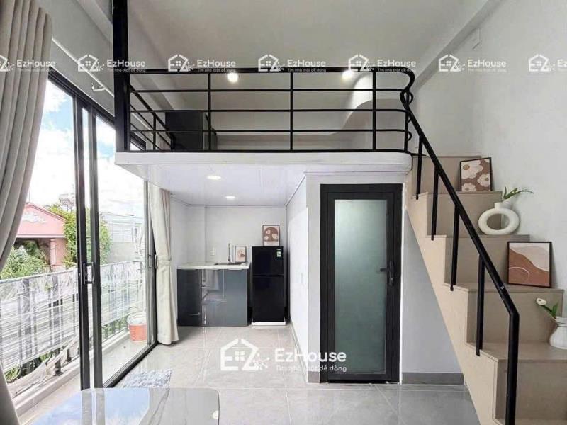 Cho thuê căn hộ gác bancol thoáng mát, cách đặng thuỳ trâm 5p, ngay đại học văn lang - 2