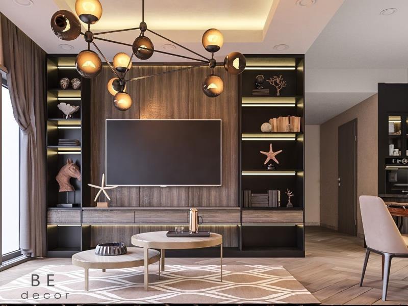 Golden mansion - bán căn 2pn 75m2 - hướng nam mát mẻ - full nội thất nhà đẹp như hình