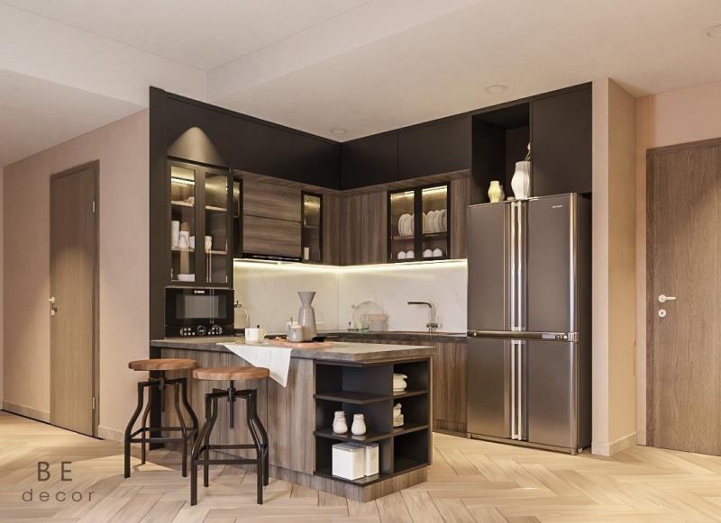 Golden mansion - bán căn 2pn 75m2 - hướng nam mát mẻ - full nội thất nhà đẹp như hình - 2