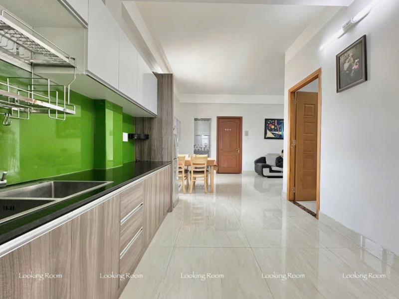 Cho thuê căn hộ 2 phòng ngủ _ rộng 80m2 | full nội thất chỉ tính điện nước ngay bảy hiền, lạc long quân  - 4