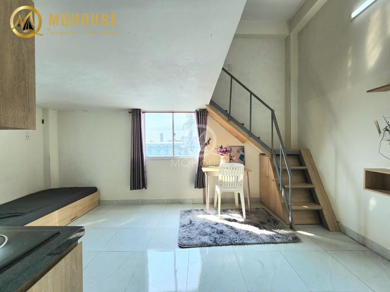 Căn hộ có gác, cửa sổ lớn | full nội thất _ rộng 40m2, ngay vườn lài, gần đh vhu- hiu  - 3